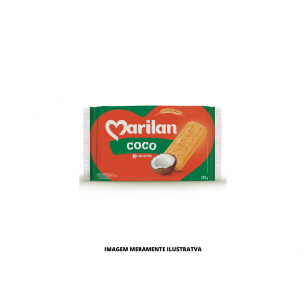 BISCOITO - MARILAN - 350g COCO - CX24